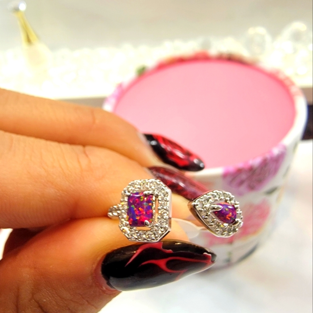 Bomb party ring size 8